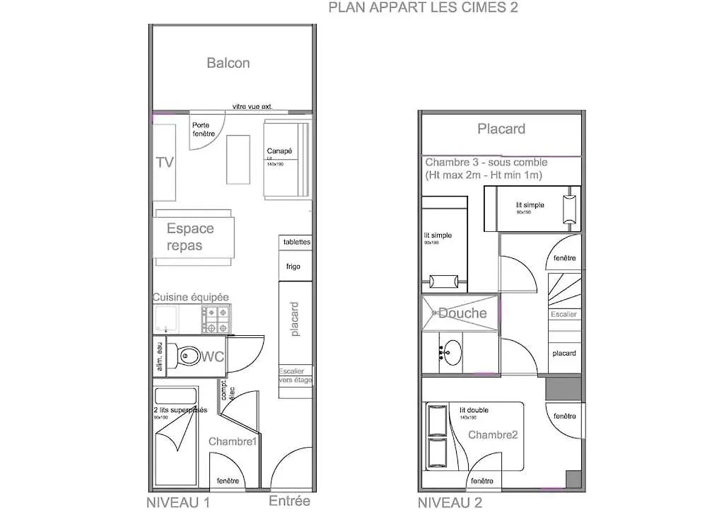 Διαμέρισμα 100% Renovated Duplex, Ideal For Families, Direct Access To The Slopes! Les Allues